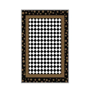 Rabatt Homefesto Matta 100x150 cm Multifärgad - Textil & mattor