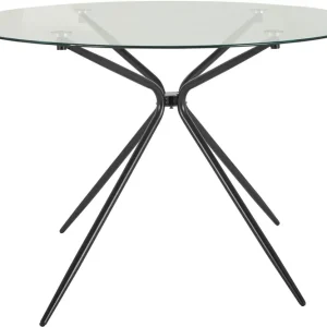 Sista chansen Kingsnorth Matbord Runt 110 cm Svart - Möbler