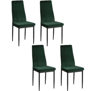 Aggarp Matstol Sammet/Mörkgrön - Möbler Begränsat erbjudande
