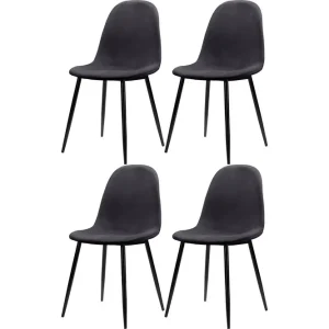 risnedsättning Oktoos Matstol Antracit/Svart - Möbler