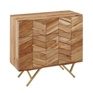 Wohnling Sideboard Clanton 90x40 cm Brun - Förvaring Sista chansen