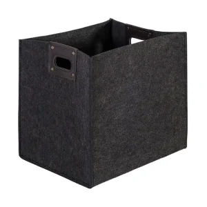 Max Felt-3 Filtlåda Mörkgrå - Förvaring risnedsättning