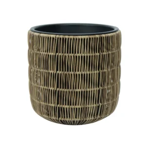 Handla nu Wicker Blomkruka D35xH36 cm Ljusbrun - Inredning