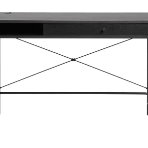Billig Kamello Skrivbord 120 cm Svart - Möbler
