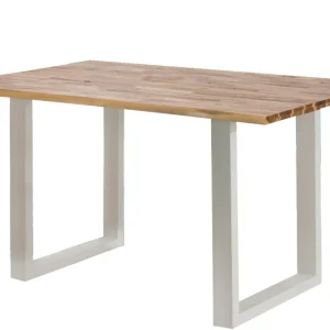 Endast denna vecka Loft24 Matbord Meria 200 cm Akacia Brun|Vit - Möbler