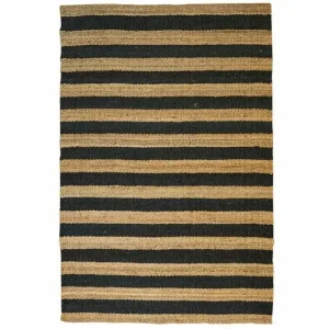 Begränsat antal Eddie Jutematta 90x150 cm Rektangulär Beige/Svart - Textil & mattor