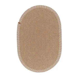 Billig Fielo Bomullsmatta 80x120 cm Rektangulär Beige - Textil & mattor