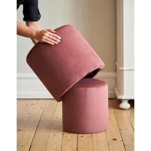 Rea Mukuro Sittpuff 50 cm Rosa - Möbler