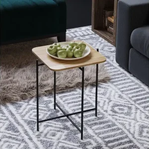 Erbjudande Mamta Soffbord 46 cm Svart/Natural - Möbler