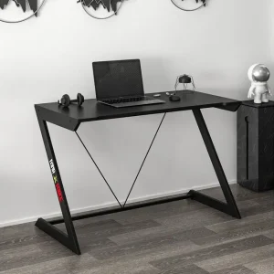 Bästa pris Zoned Gamingbord 120 cm Svart - Möbler