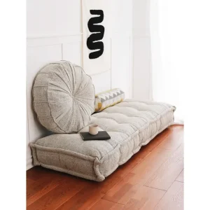 Mulla Sittpuff 180 cm Grå - Möbler Snabb leverans