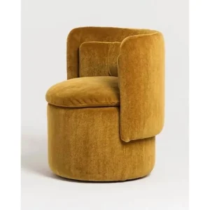 Ceremony Sittpuff 40 cm Gul/Senap - Möbler Rea