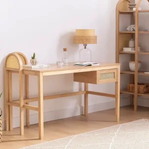 Billigare Makwana Skrivbord 130 cm Natural - Möbler