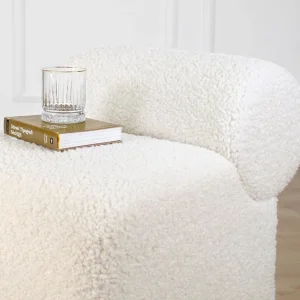 Extra rabatt Patava Sittpuff 45 cm Vit - Möbler