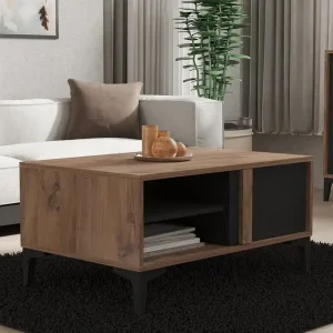 risnedsättning Sonay Soffbord 90 cm Antracit - Möbler