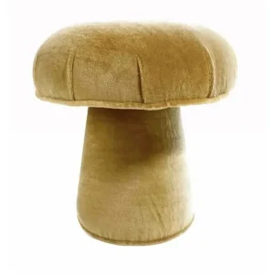 Ceremony Sittpuff 40 cm Beige/Senap - Möbler Sista chansen