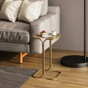 Mamta Soffbord 30 cm Guld - Möbler Populär