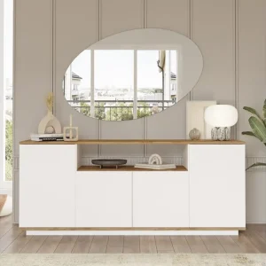 Begränsat antal Anari Konsollbord 180 cm Brun/Vit - Förvaring