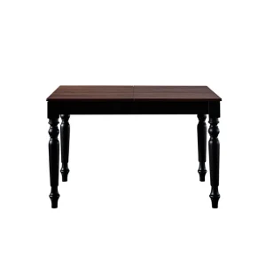 Endast idag Albero Matbord 80 cm Valnöt/Vit - Möbler