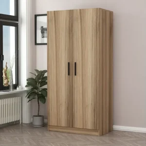 I lager Fruitland Garderob 90 cm Ek - Förvaring