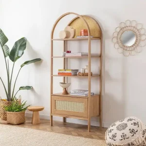 Kundfavorit Makwana Bokhylla 75 cm Natural - Förvaring
