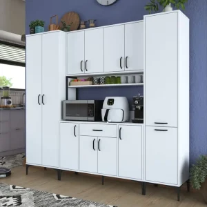 Manorma Highboard Vit - Förvaring I lager