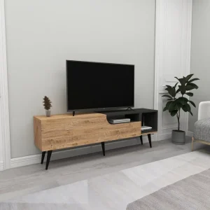 Mul Tv-bänk 150 cm Brun/Antracit - Möbler Outlet