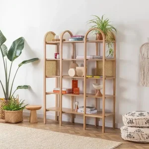 Billigare Makwana Bokhylla 120 cm Natural - Förvaring