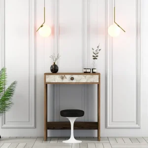 Ameias Sminkbord 70 cm Marmor - Möbler Begränsat antal