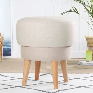 Rea Giovas Sittpuff 47 cm Cream - Möbler