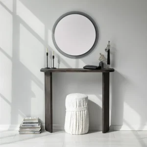 Lågt pris Ikigai Sminkbord 100 cm Antracit - Möbler