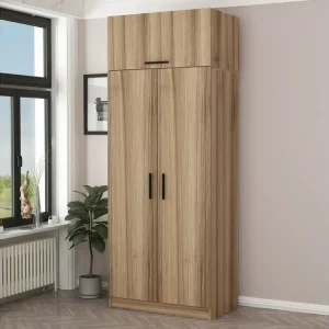 Kampanjpris Fruitland Garderob 90 cm Ek - Förvaring