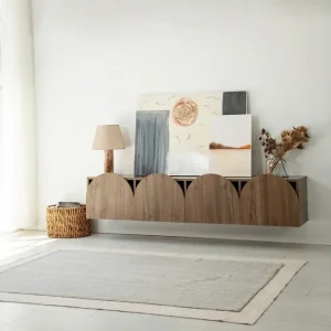 Mesta Tv-bänk 180 cm Valnöt - Möbler Köp nu