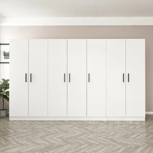 Erbjudande Fruitland Garderob 315 cm Vit - Förvaring