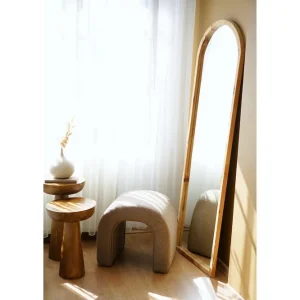 Andrarum Nagar Sittpuff 51 cm Brun - Möbler Billig
