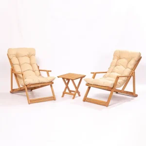 Beställ nu Parvez Caféset Beige - Utemöbler & utemiljö