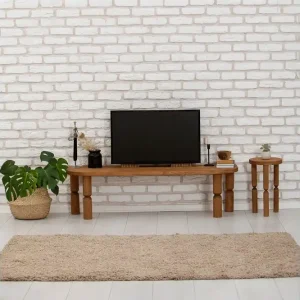 Sänkt pris Ida Tv-bänk 140 cm Brun - Möbler