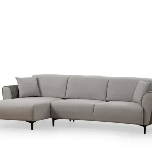 Rebelo Bäddsoffa med divan Grå - Möbler Köp online
