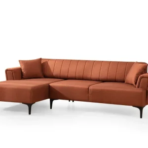 Lilesville Bäddsoffa med divan Röd - Möbler Rea