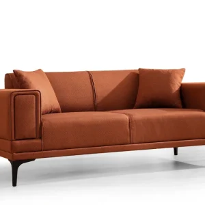 Naoko 3-sits Soffa Röd - Möbler I lager