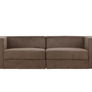 Venture Home Lumi 3-sits Soffa Brun - Möbler Handla nu