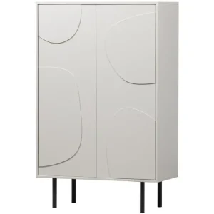 Popinder Highboard Beige - Förvaring Begränsat antal