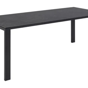 Misam Matbord 200x90 cm Svart - Möbler Kampanj