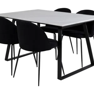 Utförsäljning Admira Matgrupp 140 cm inkl 4 Foyos Stolar - Möbler