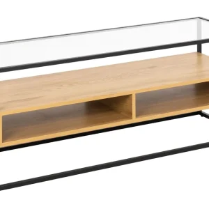 Sakila Tv-bänk 40 cm Transparent - Möbler Snabb frakt