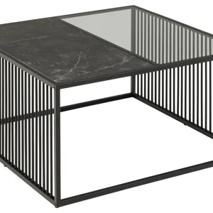 Lågt pris Saklani Soffbord 80x80 cm Svart - Möbler