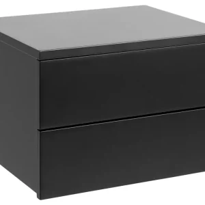 Handla nu Salmani Sängbord 32 cm Svart - Möbler