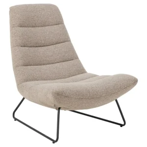Snabb leverans Sammo Loungefåtölj Beige - Möbler