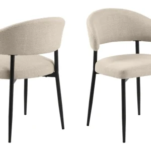 Rabatt Andrarum Sawako Matstol Beige / Svart - Möbler