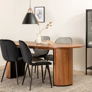 Biana Matgrupp 200 cm Oval inkl 4 Emsa Stolar - Möbler Snabb frakt